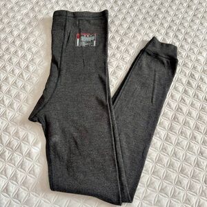 CarbonX Active Base Layer Charcoal Gray Long-John Underwear Legging Size 2XL